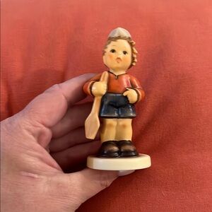 Goebel M.I. Hummel Club Figurine Base with Blue Markings